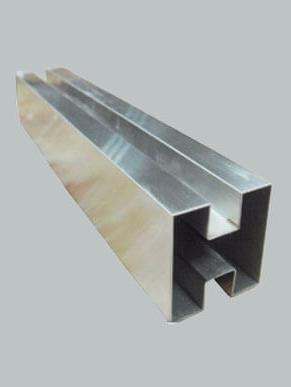 SS Square Double Slotted Pipe